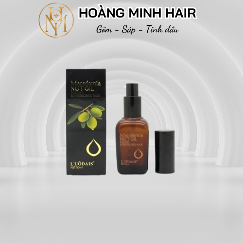 Tinh Dầu Dưỡng Tóc MACADAMIA NUT OIL( Tinh Dầu Ô Liu) 50ml Dưỡng Tóc Giúp Tóc Chắc Khỏe Mượt Mà