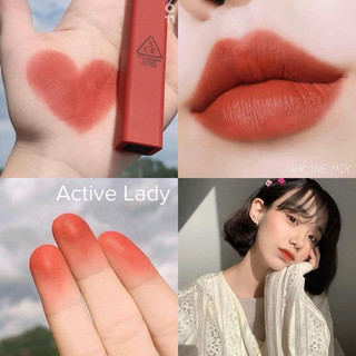 (Date 7/24) Son Kem Lì 3ce Cloud Lip Tint Màu Active Lady