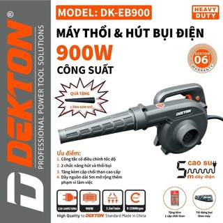 Máy thổi bụi và hút bụi Dekton DK-EB900