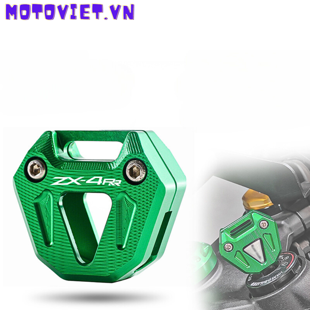 Vỏ Chìa Khóa Hợp Kim Nhôm Cho Kawasaki Ninja ZX4R/RR, ZX25R/RR - Bảo Vệ và Thẩm Mỹ Đa Dạng Màu Sắc - MOTOVIET.VN