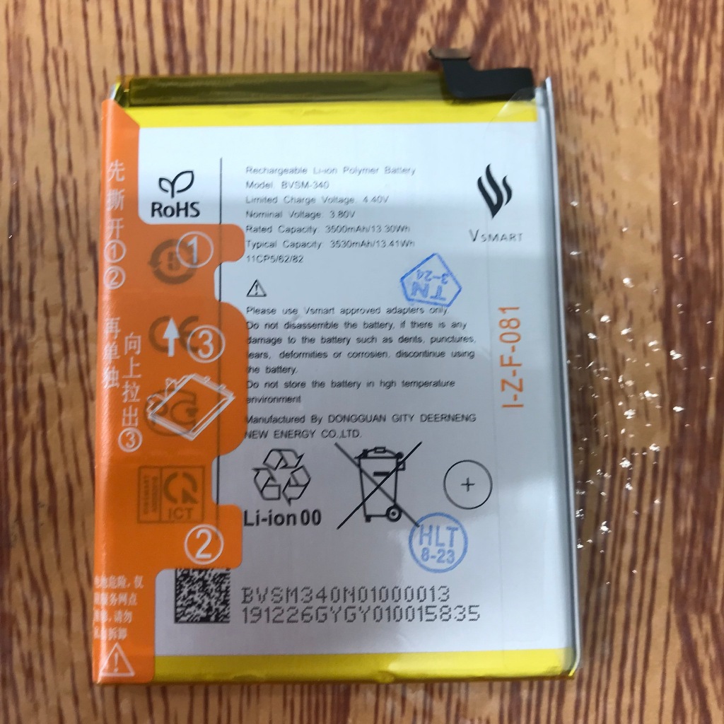 [Hàng chuẩn] Pin Vsmart Star 4 / (BVSM-340) - new