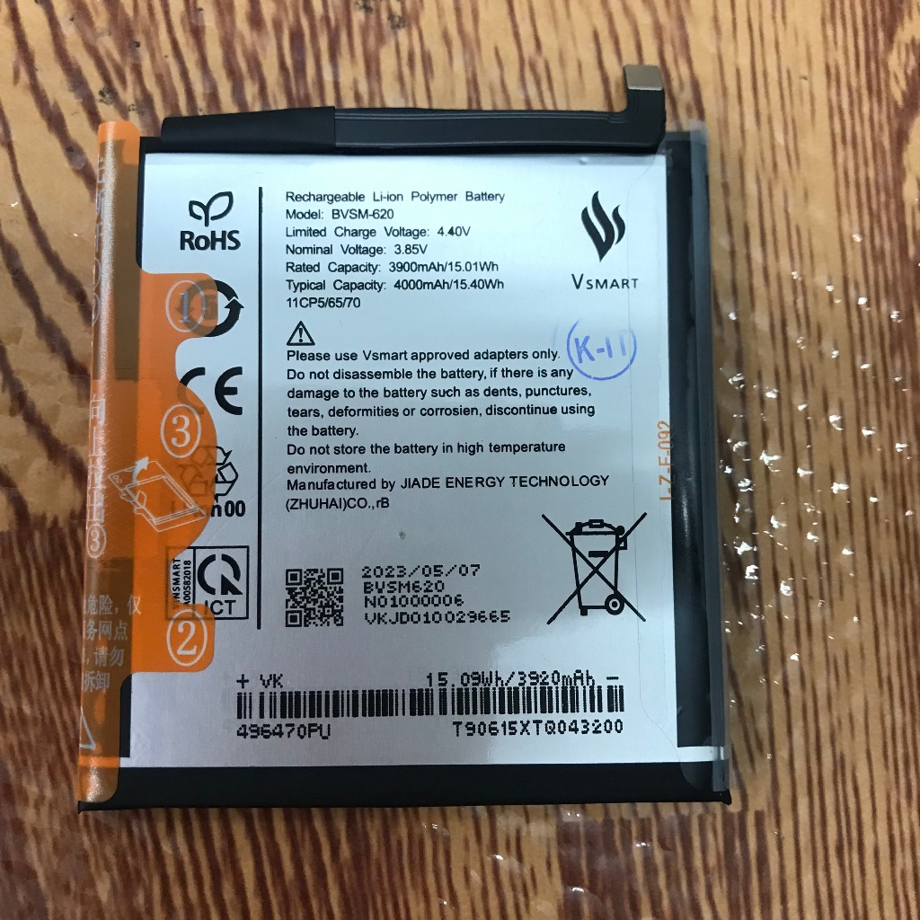 Pin Vsmart Live (BVS-620) - new