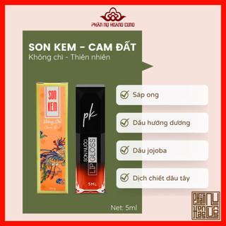 Son Môi Màu Cam Đất Phấn Nụ Hoàng Cung Dung Tích 5ml