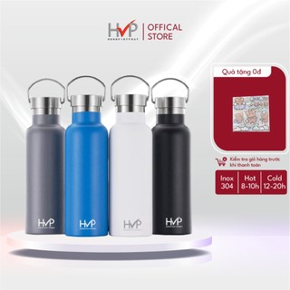  Bình nước giữ nhiệt cốc giữ nhiệt làm bằng inox 304 cao cấp giữ nóng lạnh 8h 20h dung tích 500ml có tặng stiker 