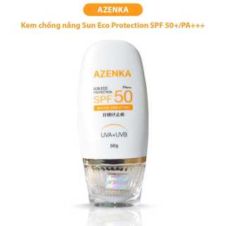 Kem chống nắng AZENKA Sun Eco Protection SPF 50+/PA+++, Hàng Chính Hãng - Tuýp 50 Gr ♥️ KCNAZK