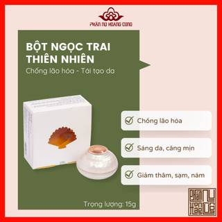 Bột ngọc trai nguyên chất 100% thiên nhiên phấn nụ hoàng cung trọng lượng 15g
