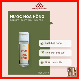Nước hoa hồng mini size phấn nụ hoàng cung 20ml