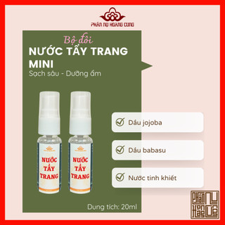 Bộ 2 nước tẩy trang phấn nụ hoàng cung 20ml
