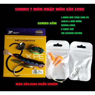 Combo dây 7 móm Casting Megabarra mồi hơi Đi Câu Bắt Cá Huỳnh văn an Fishing