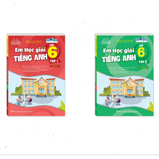 Sách - Em học giỏi tiếng Anh 6 (Global success - có đáp án )
