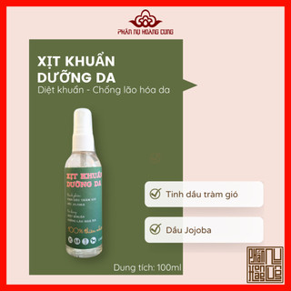 Xịt Khuẩn Dưỡng Da Phấn Nụ Hoàng Cung Chiết Xuất Từ Tinh Dầu Tràm Và Tinh Dầu Jojoba 200ml