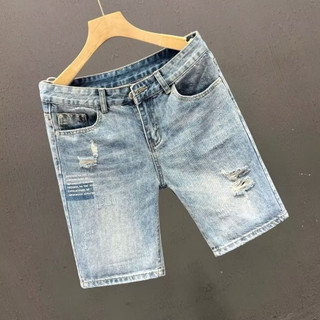 Quần short jean nam chất bò co giãn- quần lửng nam thời trang PN ms252