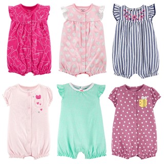 CHỌN MẪU Body bé gái cộc tay sát nách nhún bèo điệu đà công chúa body đùi romper cotton hàng xuất dư cho bé tại SHOP NEM