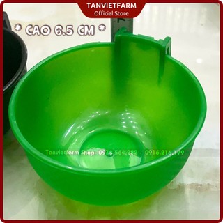 Set 10/20 size trung/size lớn Gáo dừa nhựa cho gà ăn