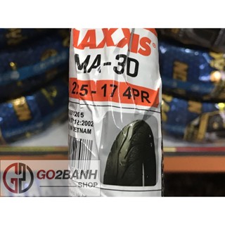 Vỏ Maxxis 225-250-275/17 3D vỏ trước/sau Dream, Wave nhỏ, Wave Rs/Rsx, Future Neo/125 Fi xài ruột