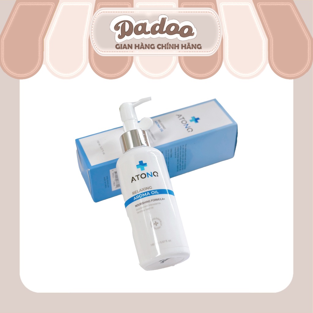 [ ATONO2 ] Dầu Massage Thuần Chay Atono2 Relaxing Aroma Oil 150ml (0+) Cho Bé