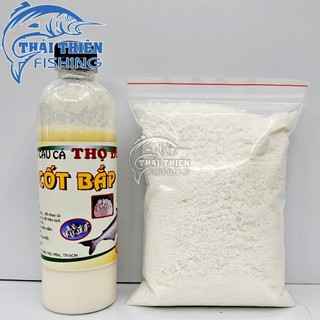 Mồi câu cá tra thọ đen, chai cốt bắp dùng câu sông tự nhiên, hồ dịch vụ