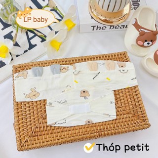 Miếng che thóp sơ sinh tai thỏ cotton mềm cho bé dososinh2x