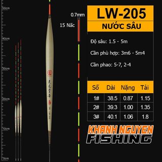 Phao cỏ hoả long câu rô phi nước sâu lw205