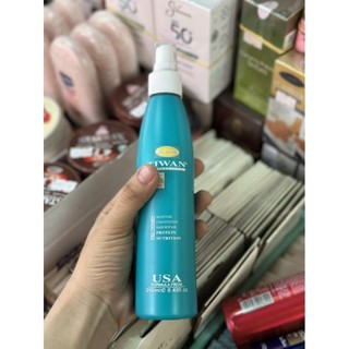 Xịt dưỡng tóc keratin tiwan xanh 250ml