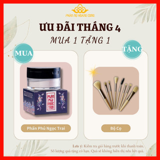 Phấn Phủ Bột Chiết Xuất Ngọc Trai Phấn Nụ Hoàng Cung Giúp Kiềm Dầu Chống Lão