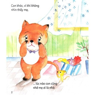 Sách - Vì con nhớ ơi là nhớ (Thuộc bộ kĩ năng tự làm chủ cảm xúc - vì sao con khóc)