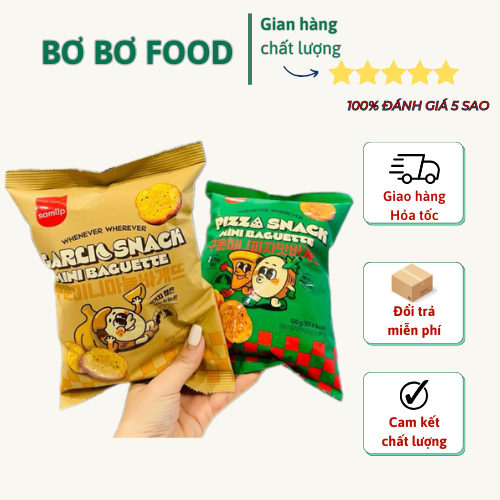 Bánh mỳ bơ tỏi Samlip Hàn - Bơ Bơ Food
