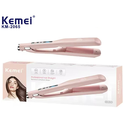 Máy Duỗi Thẳng Tóc Kemei KM - 2065 Bảng Nhiệt Lớn 5 cm Nóng Nhanh