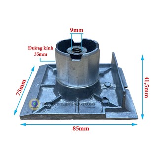 Mặt đế nhôm máy bào gỗ không cọc kích thước sử dụng cho hãng makita, maktec cùng một số máy tq