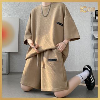 Bộ Thể Thao Nam Nữ Mùa Hè Logo Cao Su Xịn Xò, Bộ Quần Áo Nam Mùa Hè Chất Xốp Thái Hàng Dày Dặn BO21 - ICON