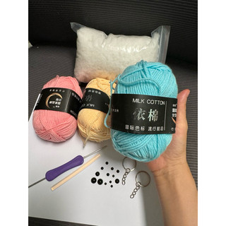 Combo Tập Móc Thú Bông - Đầy đủ không thiếu món gì