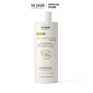Sữa tắm Cafuné Body Wash Clear Gel The Cafuné Dưỡng Ẩm, Dưỡng Trắng Hương Nước Hoa 400ml
