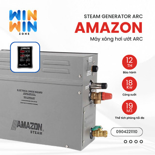 Máy xông hơi ướt Amazon kèm bảng điều khiển TM60A, Máy xông hơi ướt gia đình ,spa