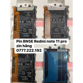 Pin redmi note 11 pro zin hãng, mã pin bn5e, bảo hành 6 tháng