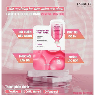 Mặt nạ Labiotte Code-Derm Sheet Mask [Giá lẻ miếng]