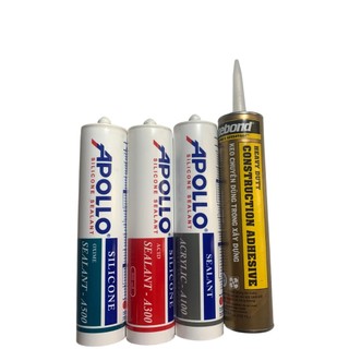 Keo silicon Apolo A500 đủ các màu , keo sữa techchem chính hãng