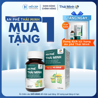 An Phế Thái Minh - Giảm Đờm, Ho, Khó thở do viêm phế quản và phổi tắc nghẽn mạn tính