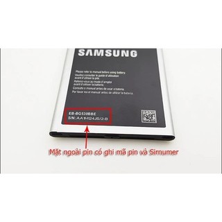 Pin j2 prime zin bóc máy hàng chuẩn dung lượng 2600mAh
