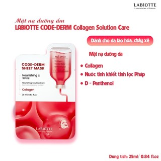 Mặt Nạ Dưỡng Da Labiotte Hàn Quốc miếng 25ml