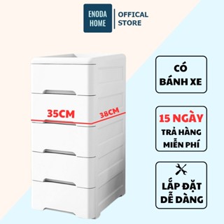 Tủ Khe Hẹp, Tủ Nhựa Đựng Đồ Đa Năng, Tủ Lưu Trữ Quần Áo, Đồ Ăn Vặt 35Cm TUN005