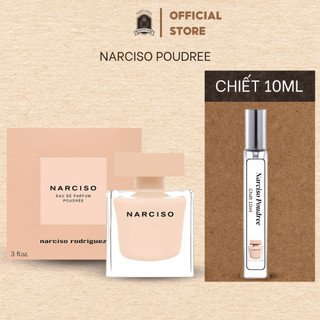 Nước hoa nữ Narciso poudree edp chiết 10ml thuần khiết, nhẹ nhàng, thanh lịch- aroma.top