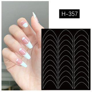Sticker dán móng dặm ombre , fen đầu móng