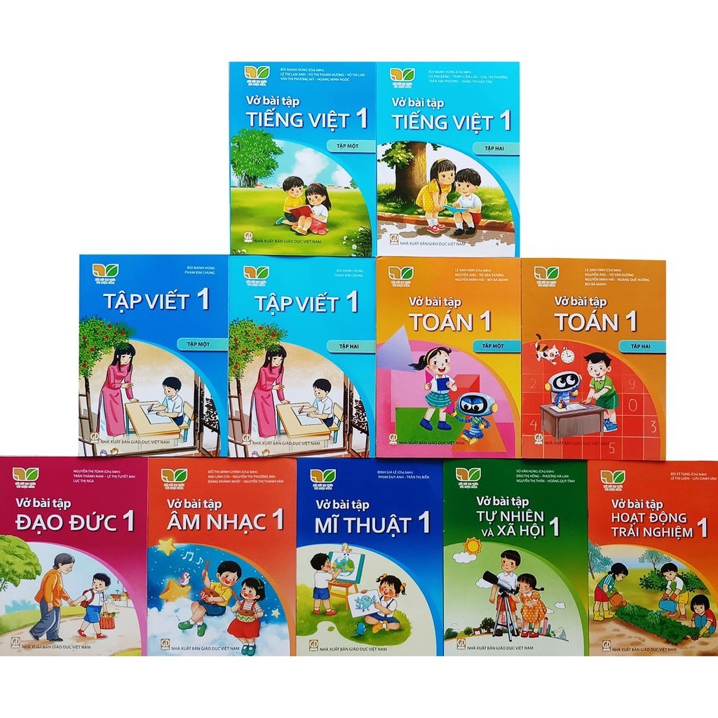 Sách - Sách Giáo Khoa, Sách Bài Tập Lớp 1 (Bán lẻ cuốn) - Chương Trình Kết Nối Tri Thức Với Cuộc Sống