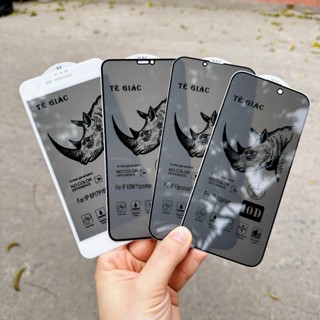 (IP16) Kính cường lực chống nhìn trộm Tê Giác iphone 7/8/plus/X/Xs/Xr/Xsmax/11/12/13/14/15/16/Pro/Max/Promax