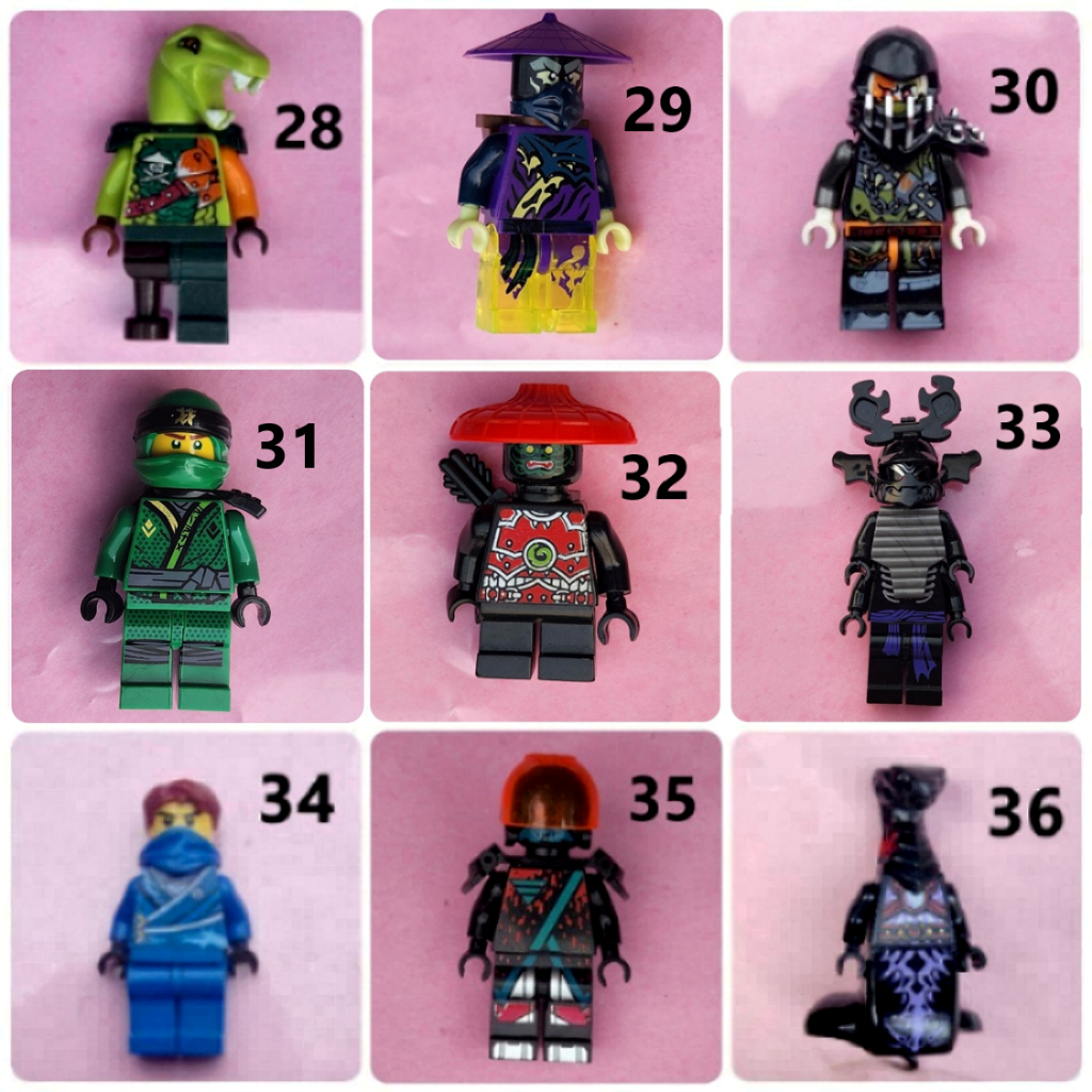 Minifigures Ninjago mẫu 4