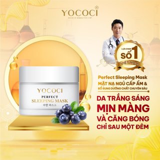 Mặt nạ ngủ cao cấp Yococi giúp da tươi mới, trắng sáng,căng tràn sức sống hơn mỗi khi thức dậy Perfect Sleeping Mask 30g