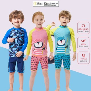Bộ Đồ Bơi Trẻ Em Richkids Dành Cho Bé Từ 2 Tuổi Đến 12 Tuổi