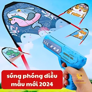 Đồ chơi súng phóng diều , súng bắn diều mẫu mới nhất 2024, đồ chơi thể thao vận động ngoài trời cho bé- Anan
