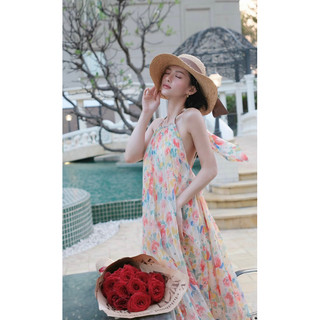 VÁY MAXI YẾM DẬP LY HOA (by TranAli chuẩn mẫu)