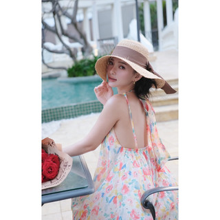 VÁY MAXI YẾM DẬP LY HOA (by TranAli chuẩn mẫu)